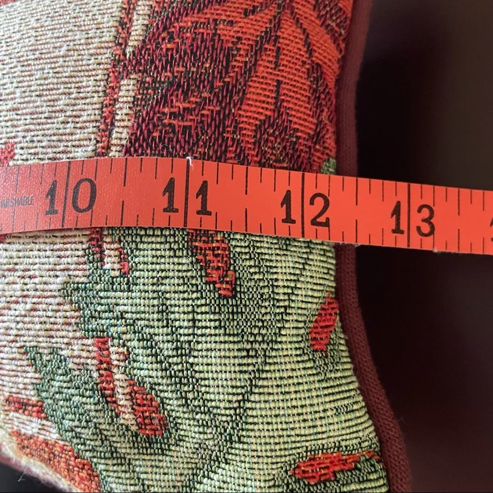 NWT Jacquard Woven Fall Sonata Autumn Pillow